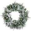 Northlight Flocked Rosemary Emerald Angel Pine Artificial Christmas Wreath - 30-Inch, Unlit 1 Northlight Flocked Rosemary Emerald Angel Pine Artificial Christmas Wreath - 30-Inch, Unlit -Christmas Decoration Store northlight v27388 01 55082.1690556150