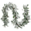 Northlight 9' X 14" Flocked Rosemary Emerald Angel Pine Artificial Christmas Garland - Unlit 1 Northlight 9' X 14" Flocked Rosemary Emerald Angel Pine Artificial Christmas Garland - Unlit -Christmas Decoration Store northlight v27389 01 85613.1690642112