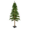Northlight 6' Pre-Lit Pencil Alpine Artificial Christmas Tree, Clear Lights 2 Northlight 6' Pre-Lit Pencil Alpine Artificial Christmas Tree, Clear Lights -Christmas Decoration Store northlight v27436 70275.1588369243