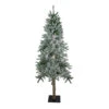 Northlight 6ft Flocked Alpine Artificial Christmas Tree - Unlit -Christmas Decoration Store northlight v27439updated 12023.1665519667