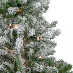 Northlight 3' Pre-Lit Flocked Alpine Artificial Christmas Tree - Clear Lights 11 Northlight 3' Pre-Lit Flocked Alpine Artificial Christmas Tree - Clear Lights -Christmas Decoration Store northlight v27440 1updated 67735.1665696777