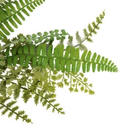 Northlight 28" Leaves And Succulents Artificial Spring Teardrop Swag - Unlit -Christmas Decoration Store northlight vm18923 4new 93829.1671008225