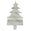 Northlight 8" White And Black Marbled Christmas Tree Stocking Holder -Christmas Decoration Store northlight wy15238 07244.1665580039