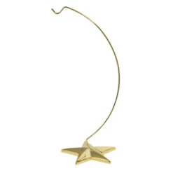 Northlight 12" Gold-tone 5 Point Star Metal Christmas Ornament Display Stand -Christmas Decoration Store northlight wy15253 3 96391.1682077756