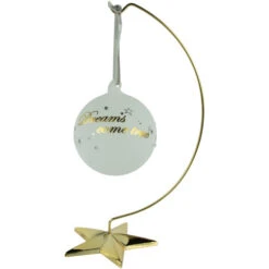 Northlight 12" Gold-tone 5 Point Star Metal Christmas Ornament Display Stand -Christmas Decoration Store northlight wy94483 6 40424.1682077756