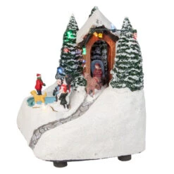 Northlight 7.5" White Lighted LED Musical Christmas Ice Skating Village Tabletop Decor -Christmas Decoration Store northlight xh27848 1 14183.1588406323