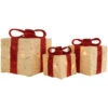 Northlight Set Of 3 Lighted Cream Gift Boxes Outdoor Christmas Decorations 10" 2 Northlight Set Of 3 Lighted Cream Gift Boxes Outdoor Christmas Decorations 10" -Christmas Decoration Store northlight y15962 1 19778.1677147725