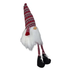 Northlight 23" Red And Gray Striped Christmas Santa Gnome With Dangling Legs 9 Northlight 23" Red And Gray Striped Christmas Santa Gnome With Dangling Legs -Christmas Decoration Store northlight yj02255 1 96026.1587645151
