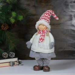 Northlight 19.5" Red And Gray Christmas Gnome Tabletop Decor -Christmas Decoration Store northlight yj14733 3 51192.1588415598