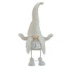 Northlight 24.5" White And Beige Sparkling Serena Christmas Gnome
