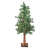 Northlight 3' Pre-Lit Medium Woodland Alpine Artificial Christmas Tree - Clear Lights -Christmas Decoration Store northlight ynt23 gr 57740.1588355268