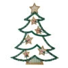 Northlight 17.75" Lighted Green And Gold Christmas Tree With Stars Outdoor Window Silhouette 2 Northlight 17.75" Lighted Green And Gold Christmas Tree With Stars Outdoor Window Silhouette -Christmas Decoration Store northlight ys27520 2 48945.1588415288