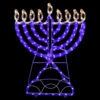 Northlight 150 Clear And Blue LED Hanukkah Menorah Rope Lights - 1.4 Ft White Wire -Christmas Decoration Store northlight ys27544 2 82665.1694706575