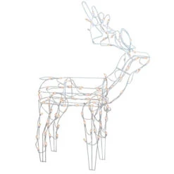 Northlight 48" Pre-Lit Clear Standing Reindeer Christmas Outdoor Decor -Christmas Decoration Store northlight ys27570 2 11098.1600737676