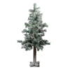 Northlight 3' Medium Flocked And Glittered Woodland Alpine Artificial Christmas Tree - Unlit 1 Northlight 3' Medium Flocked And Glittered Woodland Alpine Artificial Christmas Tree - Unlit -Christmas Decoration Store northlight yt8346 fk 55690.1587644175
