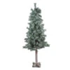 Northlight 4' Lightly Flocked And Glittered Woodland Alpine Artificial Christmas Tree - Unlit -Christmas Decoration Store northlight yt8448 fk 78805.1587644175