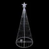 Northlight 4' Pre-Lit White LED Show Cone Christmas Tree Yard Decor 2 Northlight 4' Pre-Lit White LED Show Cone Christmas Tree Yard Decor -Christmas Decoration Store northlight zg15642 2 39270.1666042530