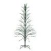 Northlight 9' Black Pre-Lit Artificial Cascade Twig Christmas Tree - Green Lights
