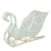 Northlight 41" Lighted Elegant White Glittering Christmas Sleigh Outdoor Decor 1 Northlight 41" Lighted Elegant White Glittering Christmas Sleigh Outdoor Decor -Christmas Decoration Store northlightct 58 395w 066 95415.1587644957