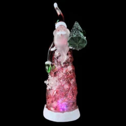 Northlight 11" LED Lighted Color Changing Santa Claus With Tree Christmas Glittering Snow Dome -Christmas Decoration Store northlightct 70 428 066 3 99504.1587644957