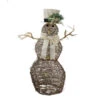 Northlight 48" LED Lighted Rattan Snowman Outdoor Christmas Decoration 2 Northlight 48" LED Lighted Rattan Snowman Outdoor Christmas Decoration -Christmas Decoration Store northlightd 19 33730a 74567.1587645271
