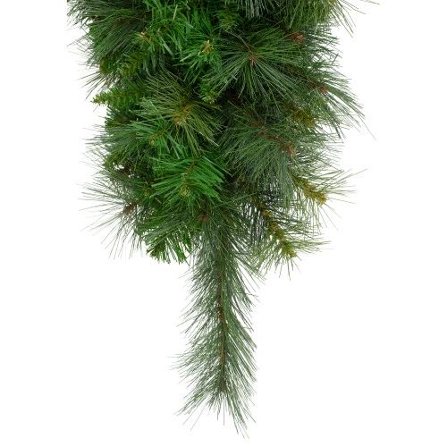 Northlight 32" Canyon Pine Artificial Christmas Teardrop Swag - Unlit 5 Northlight 32" Canyon Pine Artificial Christmas Teardrop Swag - Unlit - Image 3