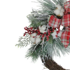Northlight Holly Berry Red And Green Artificial Christmas Wreath - 24-Inch, Unlit 7 Northlight Holly Berry Red And Green Artificial Christmas Wreath - 24-Inch, Unlit -Christmas Decoration Store northlightkji15968 51917.1636546341