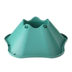 19" Teal Blue Star Tree Stand For Real Live Christmas Trees