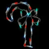 Northlight 12" Battery Operated LED Candy Cane Christmas Window Silhouette Decoration