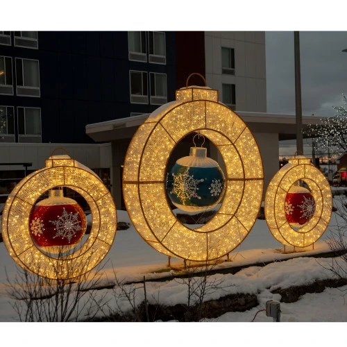 Northlight 11.8ft Lighted Commercial Grade LED Christmas Ornament Display Decoration 6 Northlight 11.8ft Lighted Commercial Grade LED Christmas Ornament Display Decoration - Image 4