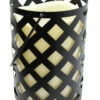 7" Black Metal Criss Cross Lantern With Bisque LED Lighted Flameless Indoor/Outdoor Pillar Candle - 31467430 1 7" Black Metal Criss Cross Lantern With Bisque LED Lighted Flameless Indoor/Outdoor Pillar Candle - 31467430 -Christmas Decoration Store ovkrzvxut9ny0qhwkirc04r760lehgsd 59699.1588344306
