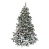 Northlight 7.5' Pre-Lit Full Flocked Natural Emerald Artificial Christmas Tree - Warm Clear Lights -Christmas Decoration Store p5kt3m6fmdnemrlgxy1cn1e0xfxmnq6d 26074.1665610431