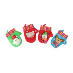 Christmas Decoration Store 34 10-Piece Winter Wonderland Christmas Stocking And Novelty Gift Bag Set 14"