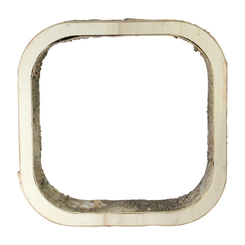 Northlight 13.5" Ivory And Brown Rustic Wood Bark Square Tabletop Decor 3 Northlight 13.5" Ivory And Brown Rustic Wood Bark Square Tabletop Decor