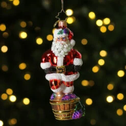 Christopher Radko Holiday Helpers Glass Christmas Ornament #1019874 11 Christopher Radko Holiday Helpers Glass Christmas Ornament #1019874 -Christmas Decoration Store radko 1019874 5 81757.1588414363