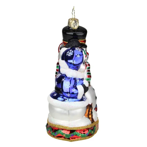 Christopher Radko Making New Friends Glass Christmas Ornament #1020062 4 Christopher Radko Making New Friends Glass Christmas Ornament #1020062 - Image 2