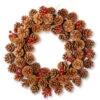 Pinecone Artificial Wreath - 20-Inch, Unlit 2 Pinecone Artificial Wreath - 20-Inch, Unlit -Christmas Decoration Store rahv w060672f 27948.1587642906