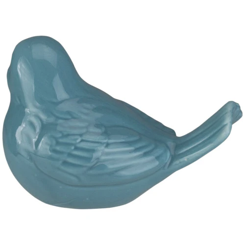 5.5" Pastel Blue Tabletop Bird Figurine 7 5.5" Pastel Blue Tabletop Bird Figurine - Image 5