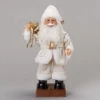 16” Musical Dancing Santa In White Robe