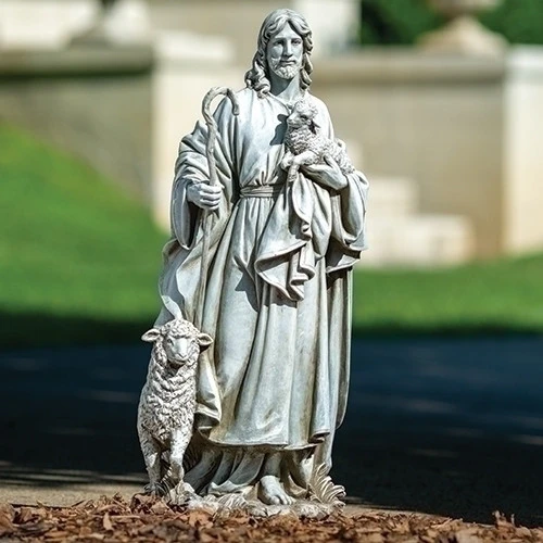 Good Shepherd Nativity Figure Decoration 25" 4 Good Shepherd Nativity Figure Decoration 25" - Image 2