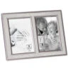 Roman 7.75" Gray And Silver 50th Anniversary Double Photo Frame -Christmas Decoration Store rinc 12448 75883.1588350382