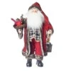 Roman 18" Red And Black Plaid Santa Christmas Figurine 2 Roman 18" Red And Black Plaid Santa Christmas Figurine -Christmas Decoration Store roman20131911 91954.1587644956