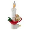 Roman 7" Sleeping Mouse In Teacup With Candle Christmas Night Light -Christmas Decoration Store roman 130441 81016.1588362219