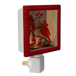 Roman 6" Red And Brown Glitter Cardinal Christmas Night Light 8 Roman 6" Red And Brown Glitter Cardinal Christmas Night Light -Christmas Decoration Store roman 160112 3 77003.1588350633