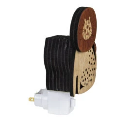 Roman 6" Wooden LED Smiling Lion Night Light 11 Roman 6" Wooden LED Smiling Lion Night Light -Christmas Decoration Store roman 163585 2 43504.1665610742