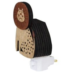 Roman 6" Wooden LED Smiling Lion Night Light 9 Roman 6" Wooden LED Smiling Lion Night Light -Christmas Decoration Store roman 163585 3 93264.1665610742