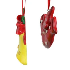 Roman Club Pack Of 24 Yellow And Red Happy Holiday Bell And Cardinal Christmas Ornaments 4.25" 6 Roman Club Pack Of 24 Yellow And Red Happy Holiday Bell And Cardinal Christmas Ornaments 4.25" -Christmas Decoration Store roman 20994 inner 1 73364.1588344775