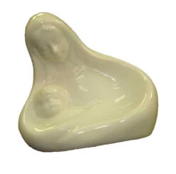 Club Pack Of 96 Ivory Mary And Jesus Christmas Religious Nativity Ornaments 3"