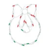 Sienna 12" Lighted Green And Red LED Wreath With Bow Christmas Window Silhouette Decoration -Christmas Decoration Store sienna n2304g11 27722.1588406580