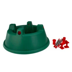 Northlight 21" Wide Mouth Green And Red Watering Christmas Tree Stand - Trees Up To 8ft -Christmas Decoration Store simpleliving 217002 2 02878.1588396554